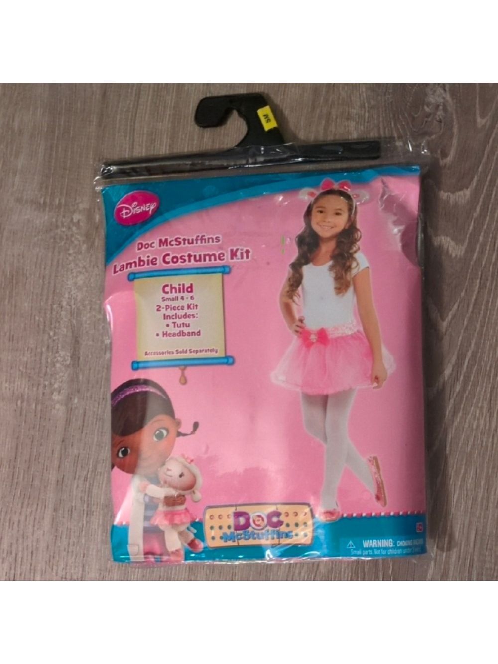 Disney Doc McStuffins Lambie Costume Kit size small (4-6)